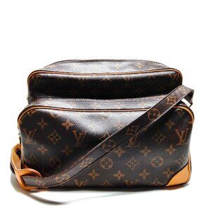 Louis Vuitton Nile Brown Monogram Shoulder Bag mon-702-090525
